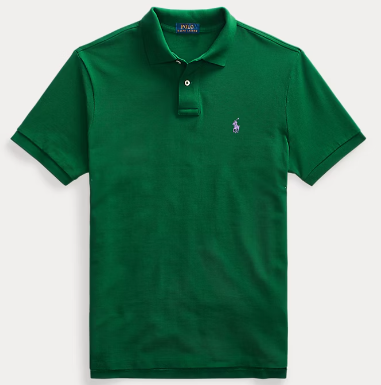 Tailored Fit Performance Polo Shirt - Dark Green
