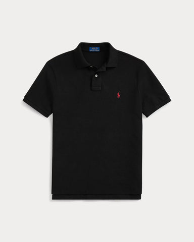 Tailored Fit Performance Polo Shirt - Black