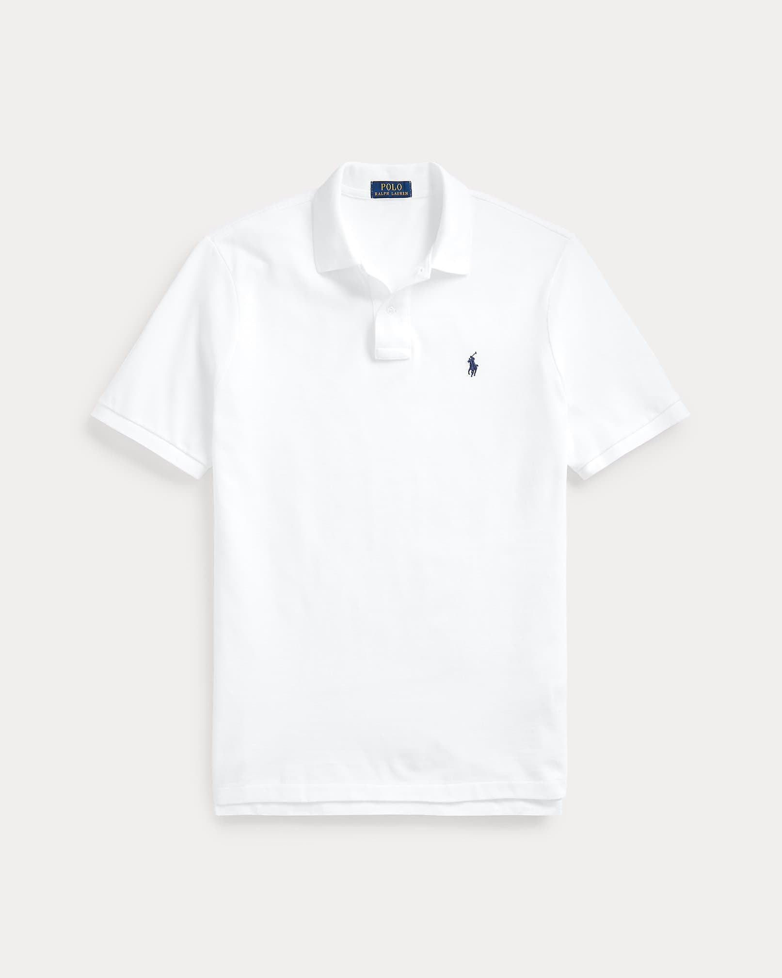 Tailored Fit Performance Polo Shirt - White